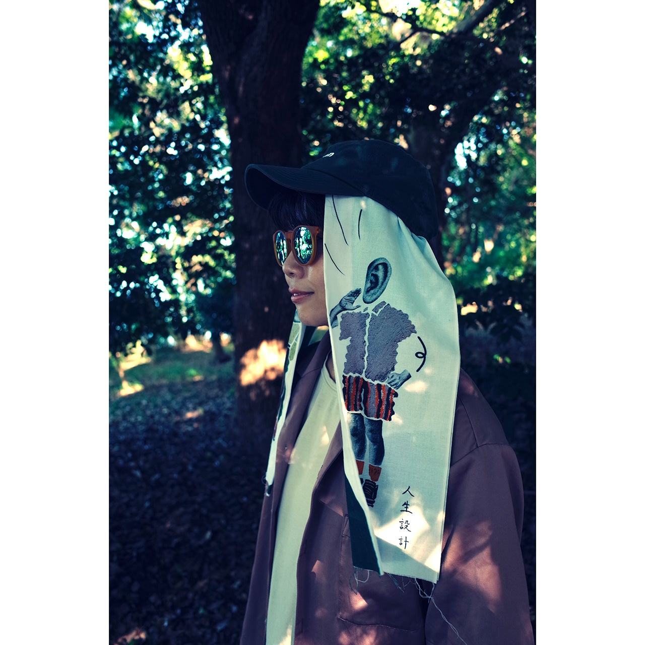 TONARIDESIGN 『てぬぐい - 山彦- 』40g
