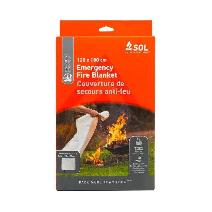 エマージェンシーファイヤーブランケット(Emergency Fire Blanket)