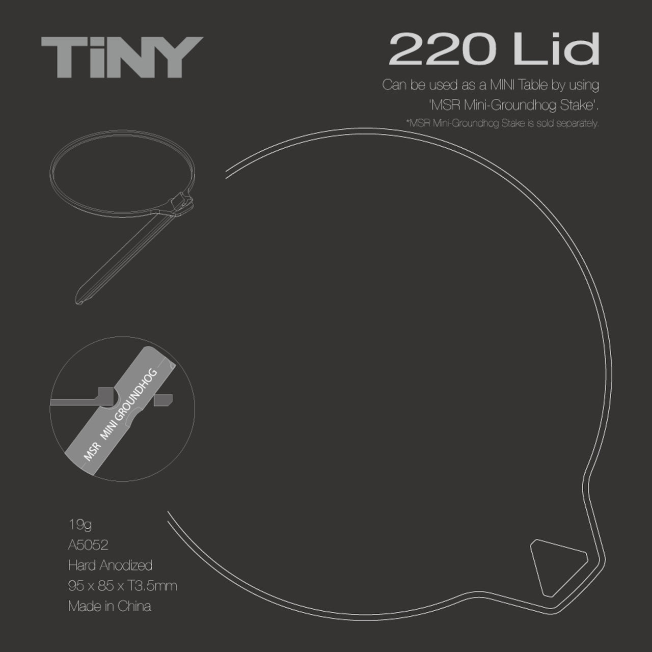 TiNY|220 Lid