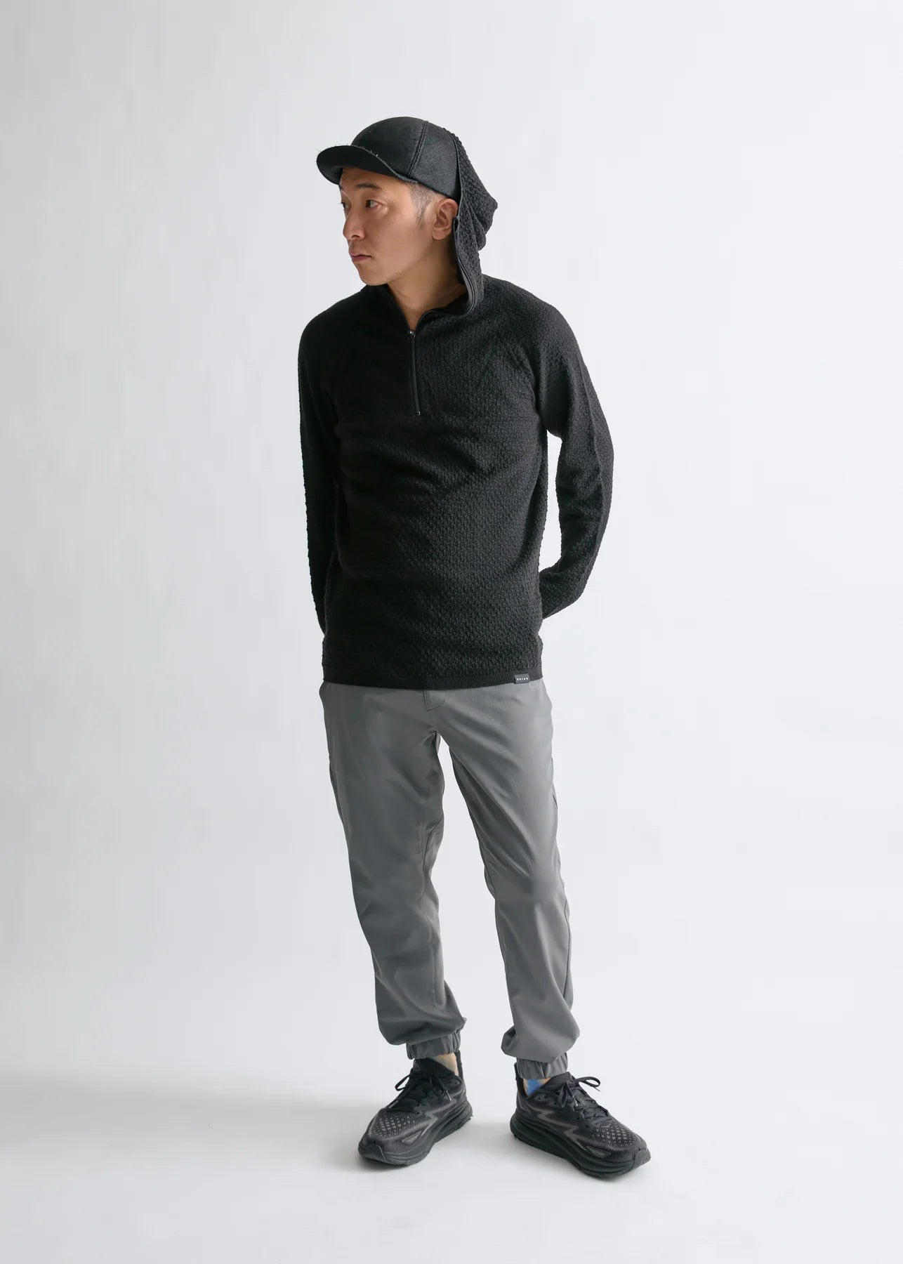 BRING｜WUNDERWEAR HALF ZIP HOODY