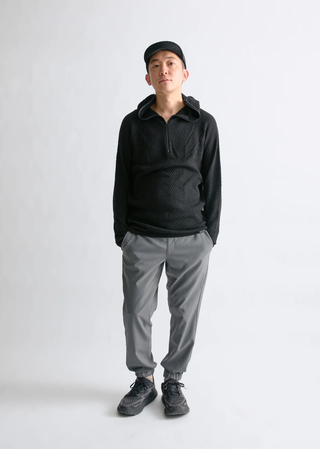 BRING｜WUNDERWEAR HALF ZIP HOODY