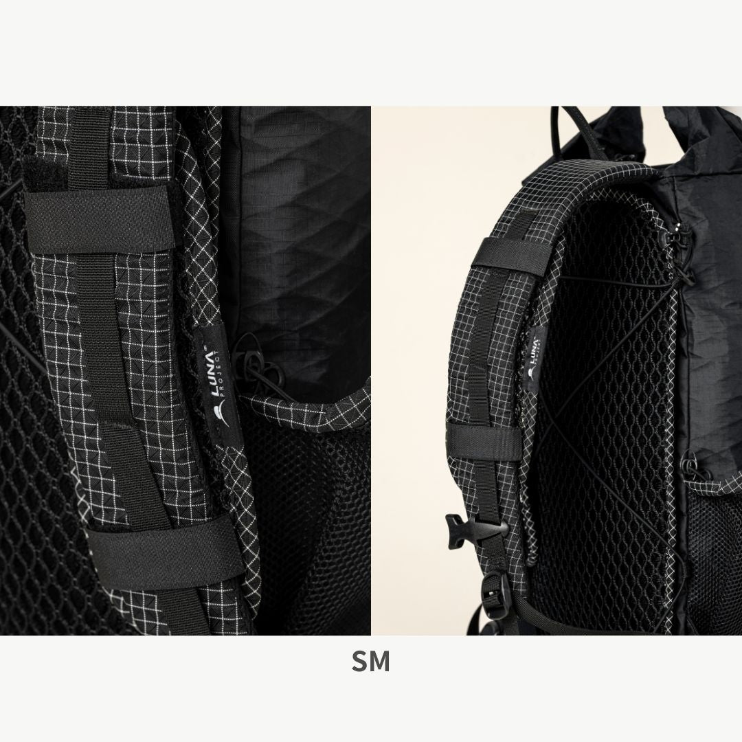 Air Mesh Padding LUNA PROJECT Shoulder Air Mesh Pad | 18g UHMWPE X-Grid ショルダーパッド | MOTTLE