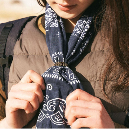 SPORTS TENUGUI ｜タイイングコード（BLACK） (KAHKI)