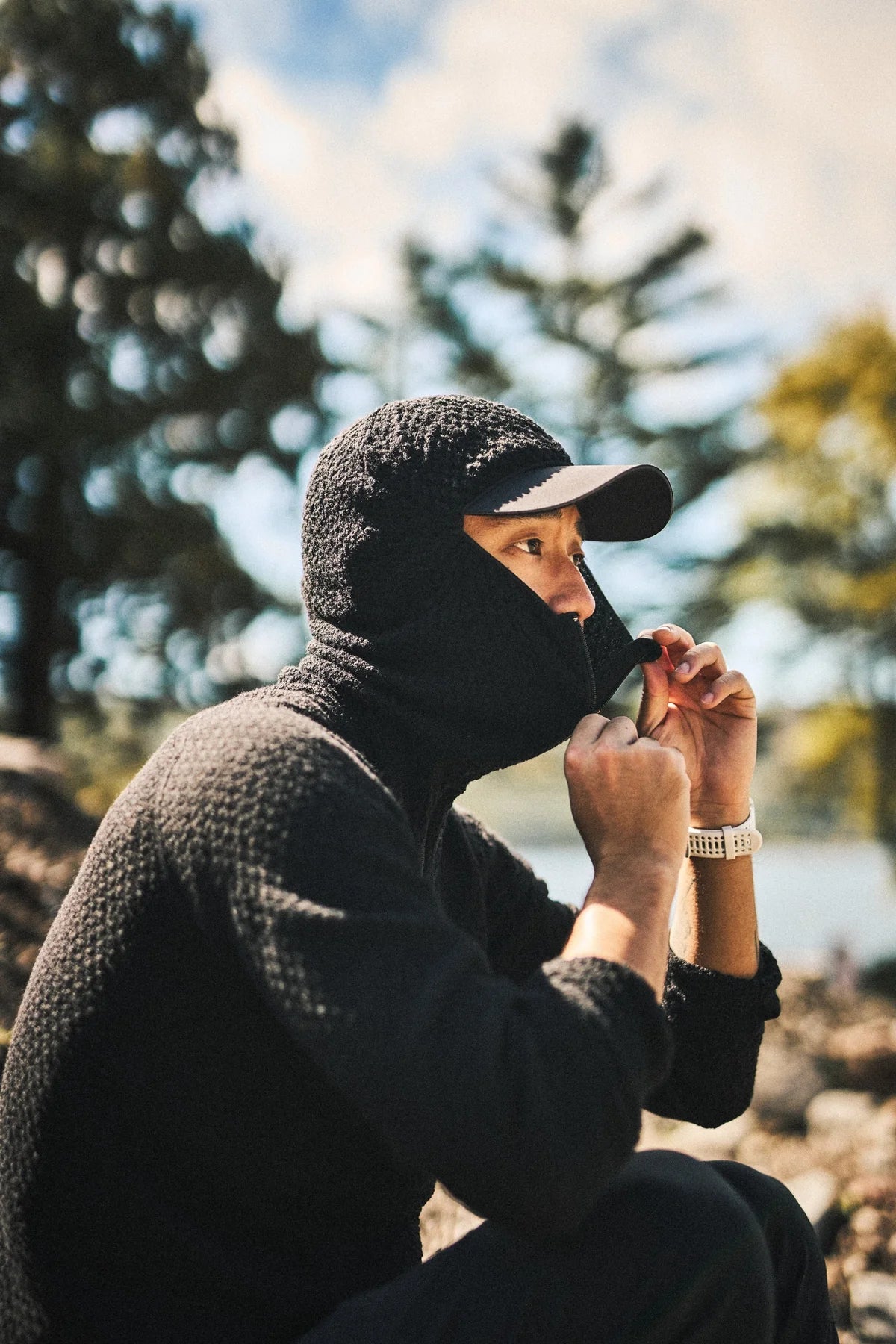 BRING｜WUNDERWEAR HALF ZIP HOODY