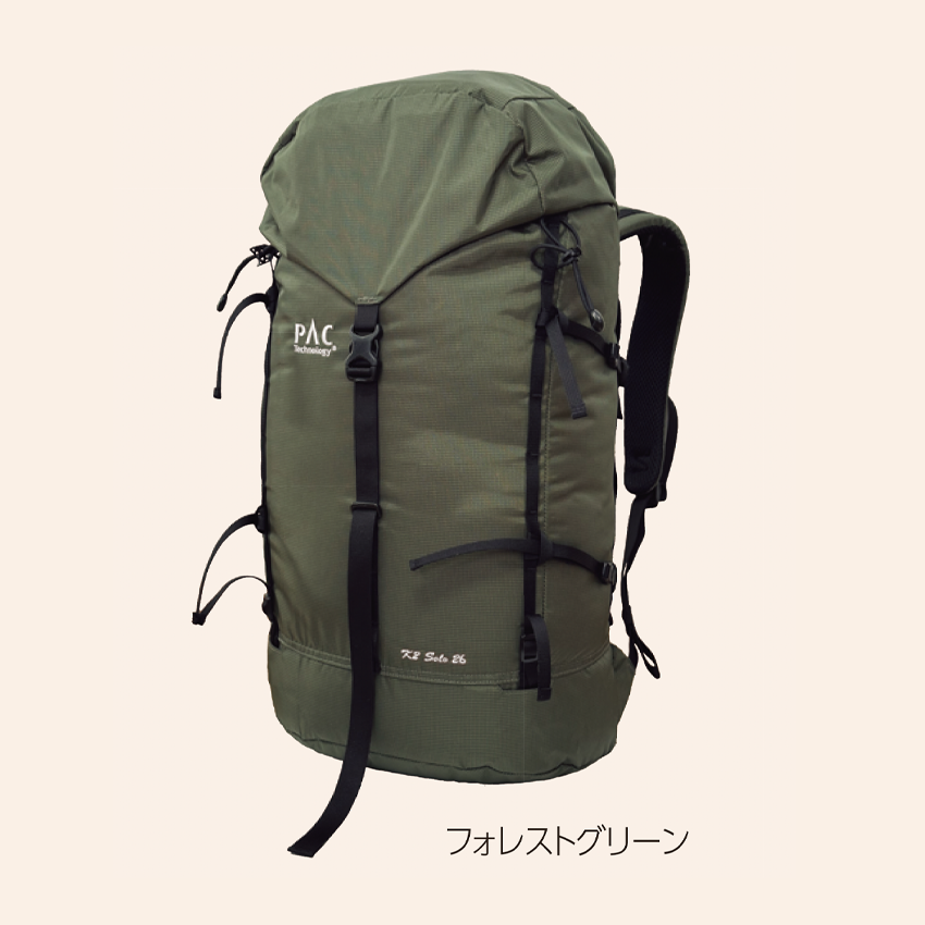 PAC Technology K2ソロアルファ 山野井泰史モデル 26L | 改良版 680g