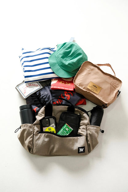 NEVER WASTED｜PLAYRIP MIDDLE BAG